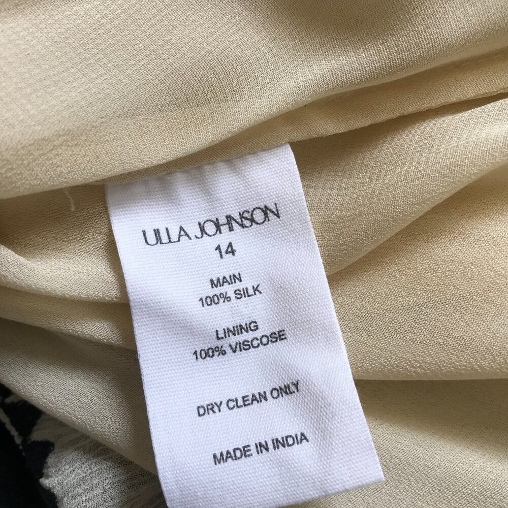 Ulla Johnson Cream and Black Maxi Skirt - Picture 8 of 13